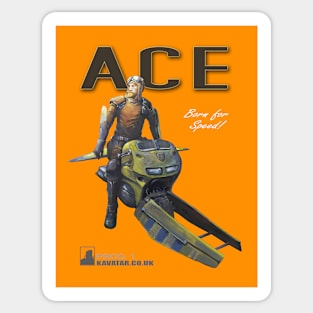 ACE - Front page poster Sticker